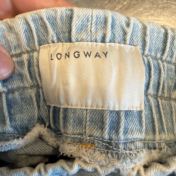 LONGWAY CALIFORNIA Winnie Jean - Large / Bleached Indigo / Regular Length - Picture 4 of 7